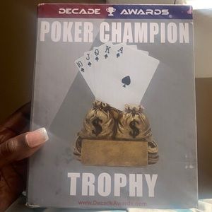 Poker Champion Trophy